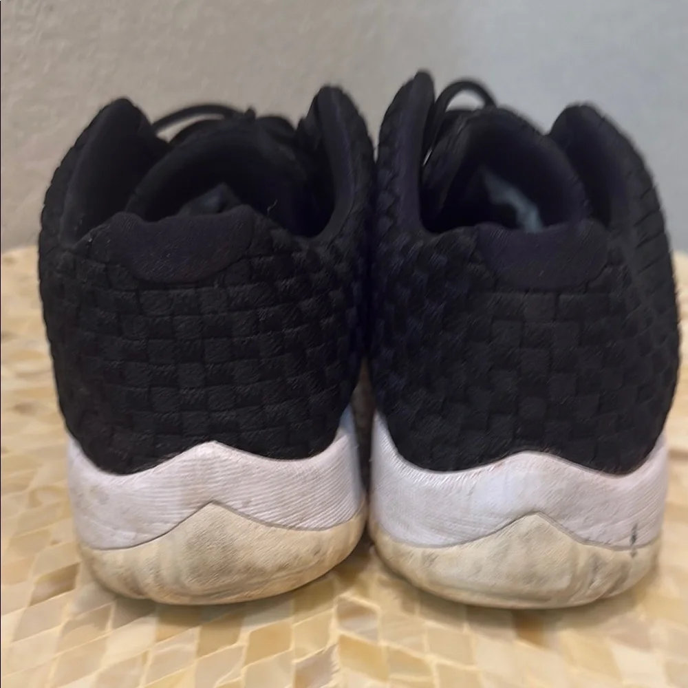 Jordan Future low Men's Black Woven Sneakers size 10.5